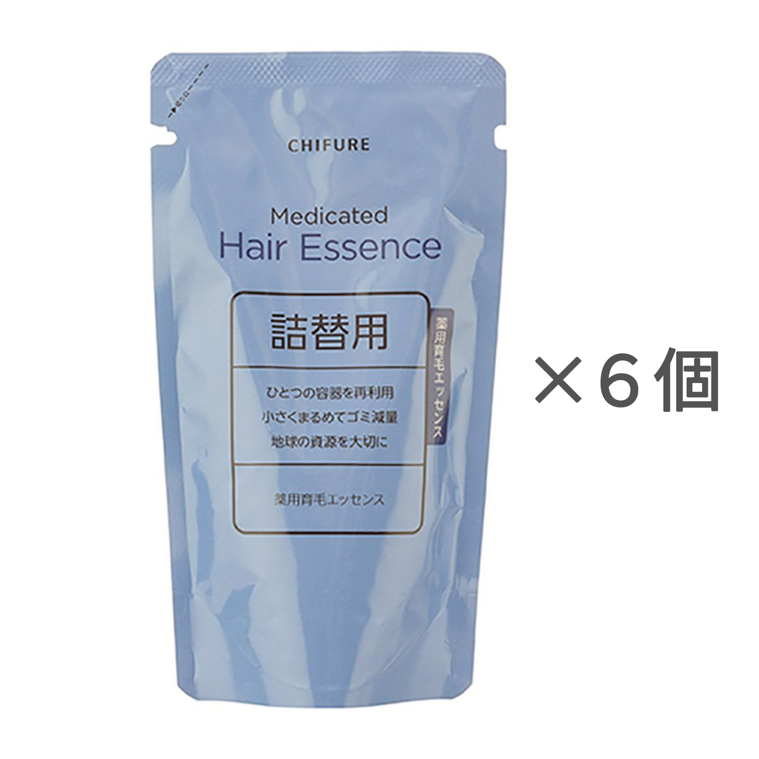 ちふれ 薬用育毛エッセンス（頭皮用育毛剤）詰替用【6個セット】
