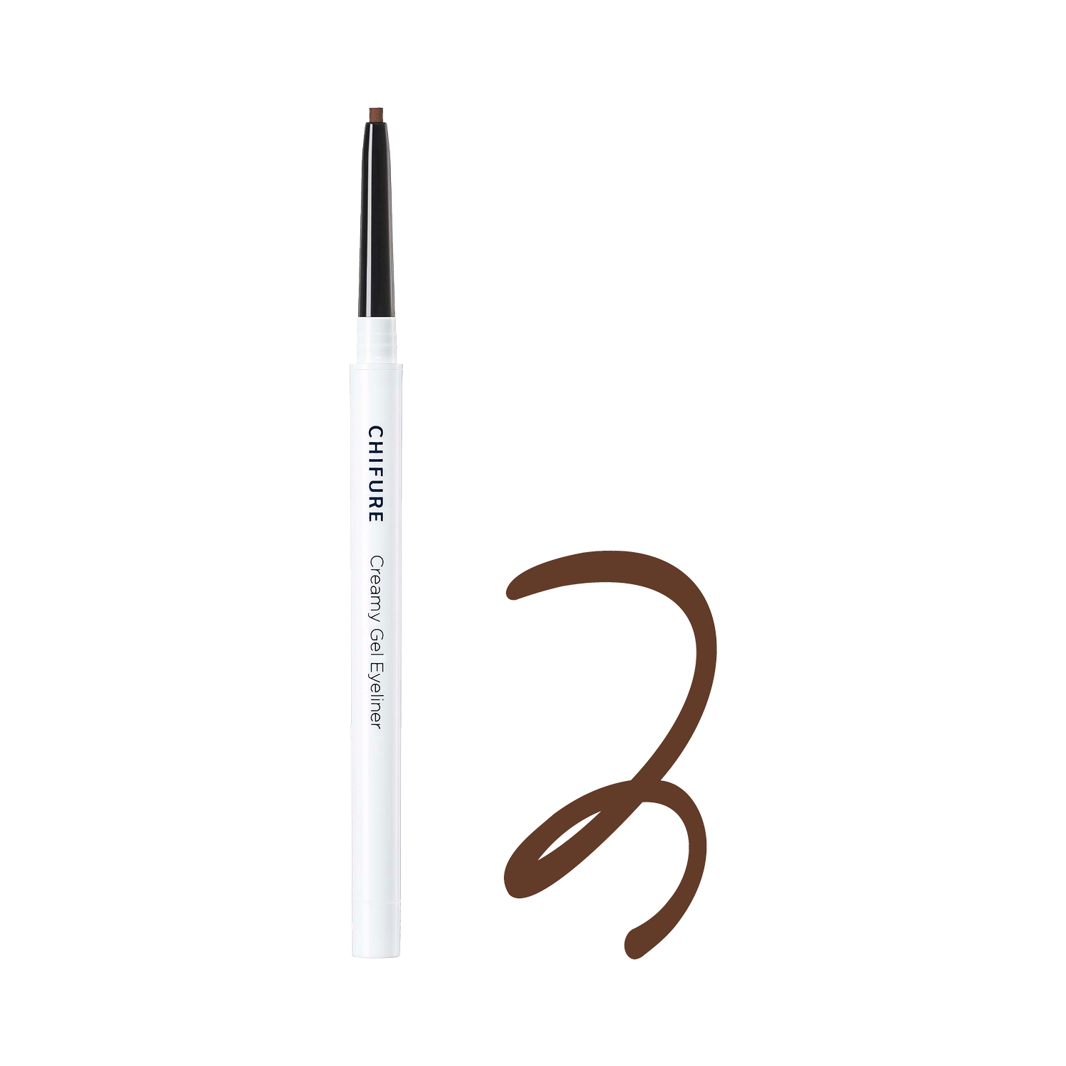 ちふれ クリーミー ジェル アイライナー BR26 ブラウン