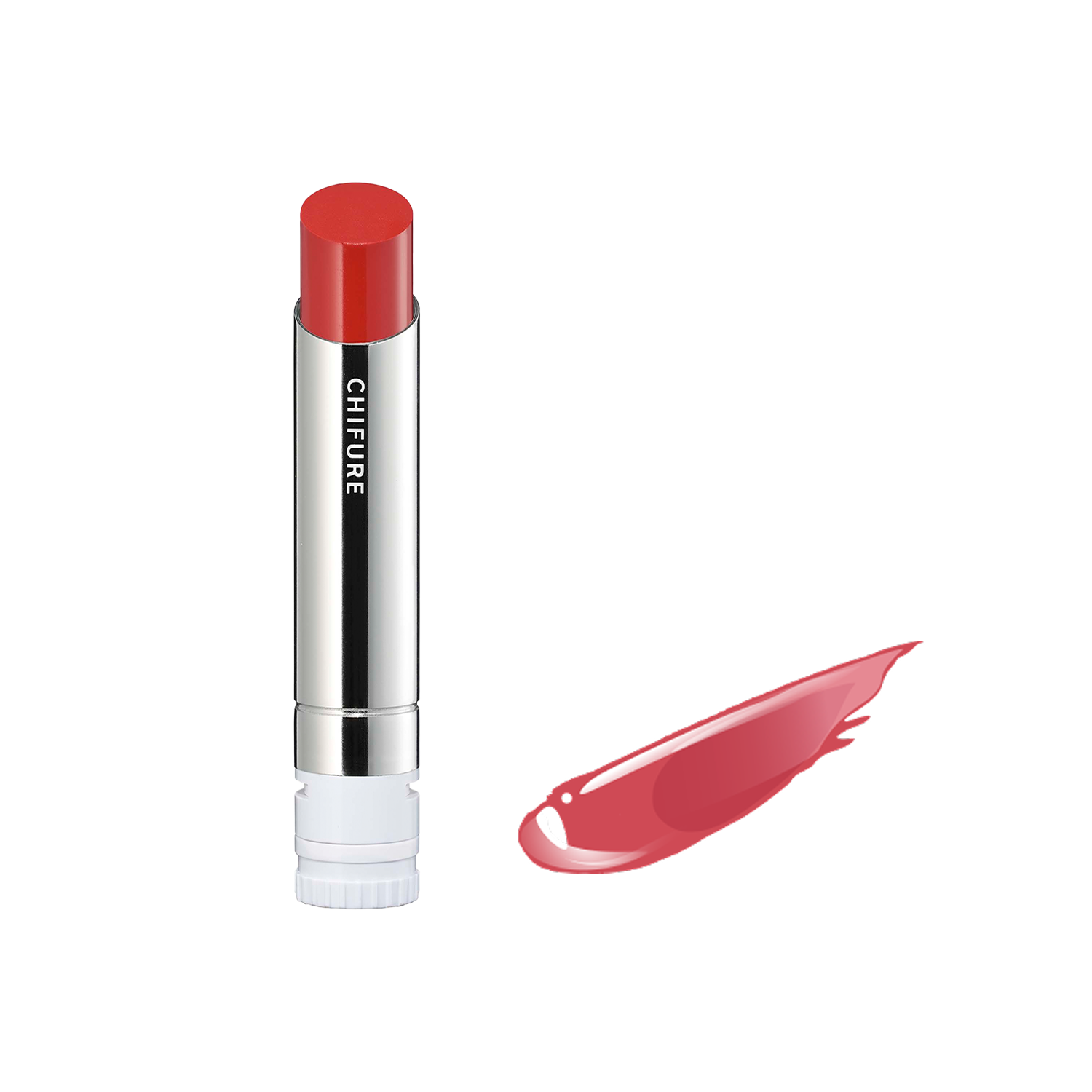 ちふれ ラスティング リップスティック グロス RD41 レッド系